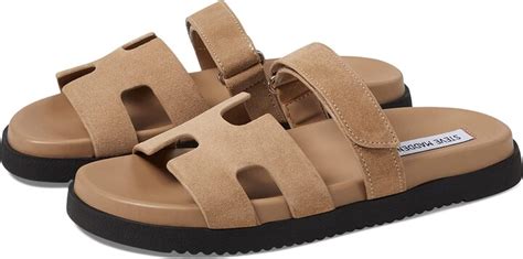 hermes vs steve madden sandals|steve madden slip on sandals.